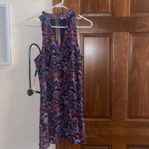 Halter patterned dress